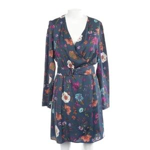 Essentiel Antwerp Floral Wrap Dress Belted Blue Multicolor Size 38